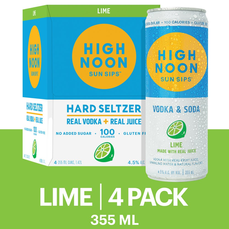 High Noon Lime 4 Pack